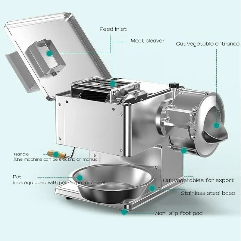 Machine à trancher la viande é - Automatic Meat Slicer Home avis et prix
