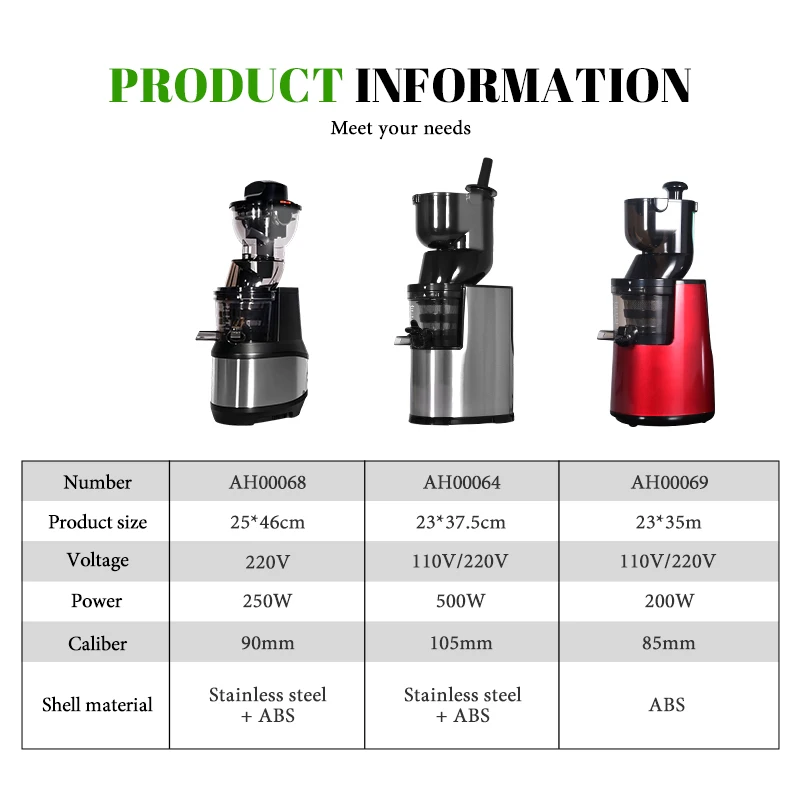 Presse-agrumes automatique, pr - Electric Slow Juicer Cold Press avis et prix